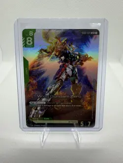 Wing Gundam Zero Newtype Rising Gundam Card Game TCG GD01-024 LR - Image 1