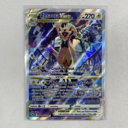 Pokemon Crown Zenith Galarian Gallery Zeraora VSTAR Ultra Rare Card GG43/GG70 NM - Image 1