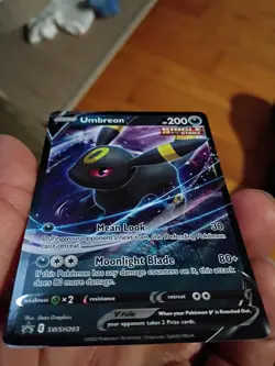 Umbreon V SWSH203 SWSH: Sword & Shield Promo Cards Holo - Image 3