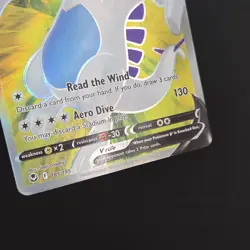 Pokemon TCG Card Lugia V 185/195 Silver Tempest Ultra Rare Full Art - MP - Image 3