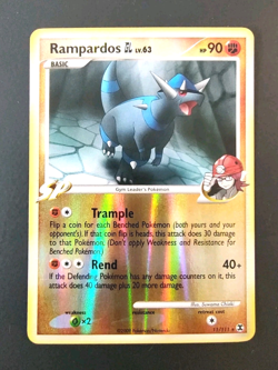 Rampardos 11/111 Platinum Rising Rivals Reverse Holo Pokemon Card NM - Image 1
