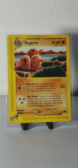 Dugtrio 52/144 Skyridge 2003 E-series Reader Komiya Pokemon TCG - LP (1) - Image 1