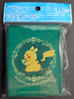64 Ct Pikachu and Berries Pokemon Center Japan Pokemon Card Sleeves Sealed - Image 1