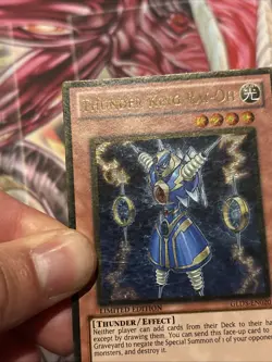 Thunder King Rai-Oh GLD3-EN020 Limited Edition Gold Rare - Image 3