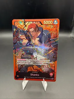 Shanks OP09-001 Leader - One Piece TCG - Starter Deck 23 Foil Near-Mint English - Image 1