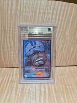 2023 One Piece OP05 #041 Sakazuki ALT ART L 10PRISTINE - Image 1