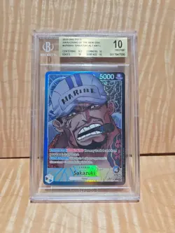 2023 One Piece OP05 #041 Sakazuki ALT ART L 10PRISTINE - Image 2