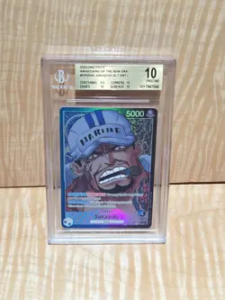 2023 One Piece OP05 #041 Sakazuki ALT ART L 10PRISTINE - Image 3
