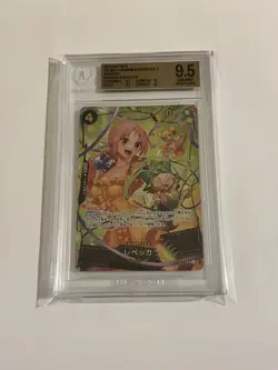 Rebecca OP05-091 Premium Booster -The Best- Vol. 2 One Piece Foil JP BGS 9.5 - Image 1