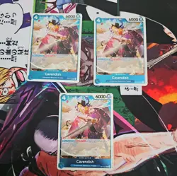 3x One Piece TCG - Cavendish - OP10-045 - Rare - English - Image 1