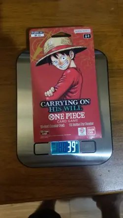 Lot Of 3. One Piece OP-13 Carrying On His Will Factory Sealed Booster Pack - Image 1