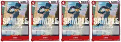 4x Sabo | EB02-002 | Rare | Foil | NM | One Piece - Image 1