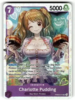 Charlotte Pudding PRB02-010 Premium Booster -The Best- Vol. 2 One Piece Foil NM - Image 1