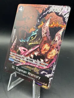 St. Topman Warcury (Alternate Art) OP13-089 Carrying On His Will Foil One Piece - Image 2