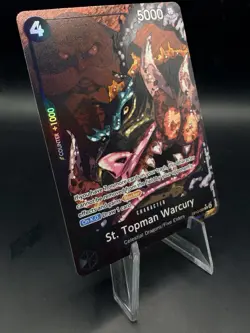 St. Topman Warcury (Alternate Art) OP13-089 Carrying On His Will Foil One Piece - Image 3