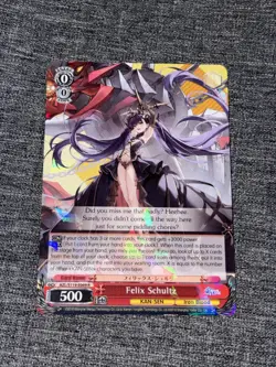 Weiss Schwarz -Felix Schultz R - Azure Lane Vol. 2 2025 AZL/S119 E069 R Holo - Image 1