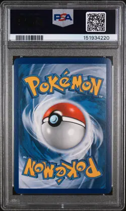 2005 POKEMON EX DEOXYS #21 PELIPPER-REVERSE FOIL PSA 8 - Image 2