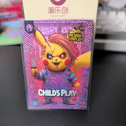 Peru Pokemon Pikachu Cosplay Series 1 - E5 Childs Play Pink Foil - Image 1