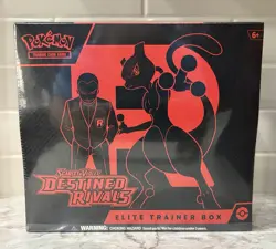 Pokemon TCG Destined Rivals Elite Trainer Box ETB - Factory Sealed - Image 1