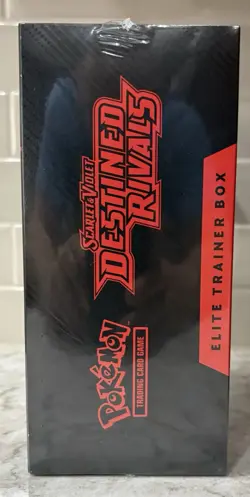 Pokemon TCG Destined Rivals Elite Trainer Box ETB - Factory Sealed - Image 5