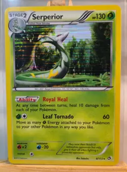 Serperior 8/113 Legendary Treasures Holo N/M POKEMON ENGLISCH VINTAGE - Image 1