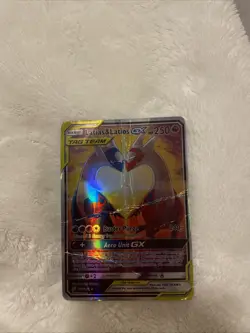 Pokemon Latias & Latios GX Tag Team Card HP 250. It Is In Little Bad Conditions - Image 1