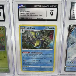 CGC Pokemon Slab Lot Gem Mint 10s & Mint 9s Luxray LV.X Inteleon Darmanitan - Image 3