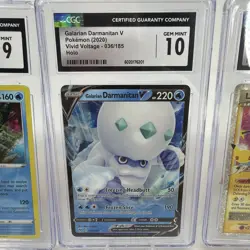 CGC Pokemon Slab Lot Gem Mint 10s & Mint 9s Luxray LV.X Inteleon Darmanitan - Image 4
