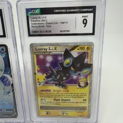 CGC Pokemon Slab Lot Gem Mint 10s & Mint 9s Luxray LV.X Inteleon Darmanitan - Image 5