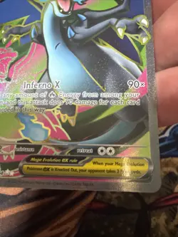 Pokemon TCG Mega Charizard X EX Ultra Rare 109/094 NM - Image 2