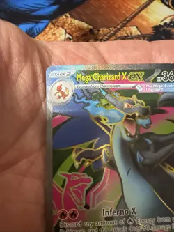 Pokemon TCG Mega Charizard X EX Ultra Rare 109/094 NM - Image 4