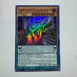 D/D/D Vice King Requiem - GFP2-EN002 | 1st Edition Ultra Rare YuGiOh! - Image 1