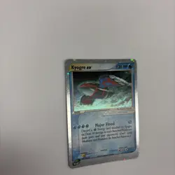 Pokemon TCG Kyogre Ex Promo Holo 001 Nintendo 2003 Black Star - Image 3