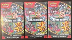 Pokemon TCG Chaos Rising Booster Bundle New Sealed Lot Of 3 boxes - Image 1