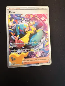 Pokemon TCG Canari 291/217 Ascended Hero’s Full Art Holo Near Mint NM - Image 1
