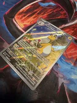Pokemon Ampharos 090/086 Illustration Rare Holo Card Chaos Rising Mint - Image 5