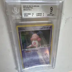 Nintendo Ditto EX Delta Species #38/113 Reverse Holo Foil BGS 9 2005 - Image 1
