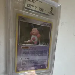 Nintendo Ditto EX Delta Species #38/113 Reverse Holo Foil BGS 9 2005 - Image 3