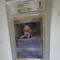 Nintendo Ditto EX Delta Species #38/113 Reverse Holo Foil BGS 9 2005 - Image 4
