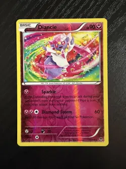 Diancie 71/119 LP Phantom Forces Rare Holo Reverse Holo Pokemon - Image 1