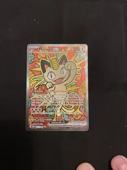 Pokemon TCG Meowth EX Perfect Order 121/088 - Image 1