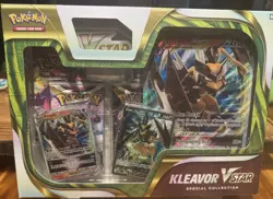 Pokemon TCG - Kleavor VSTAR Special Collection Box New/Factory Sealed 2 FS 2 LO - Image 1