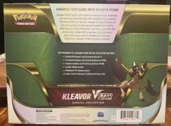 Pokemon TCG - Kleavor VSTAR Special Collection Box New/Factory Sealed 2 FS 2 LO - Image 2