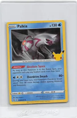 Palkia 004/025 - Celebrations - Holo Rare - 2021 Pokemon TCG NM/Near Mint - Image 1