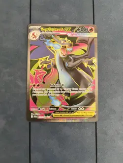 Mega Charizard X EX 109/094 Phantasmal Flames Pokemon Full Art Card Me02 NM - Image 1