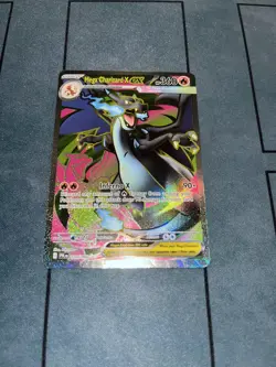 Mega Charizard X EX 109/094 Phantasmal Flames Pokemon Full Art Card Me02 NM - Image 2