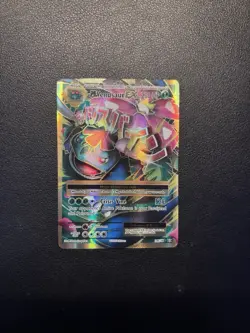The Pokemon Company M Venusaur EX Full Art Holo Ultra Rare 100/108 Evolutions - Image 1