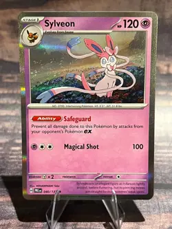 Sylveon 040/131 Rare SV: Prismatic Evolutions Pokemon TCG - Image 1