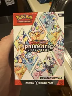 Pokemon Prismatic Evolutions Booster Pack new sealed mint - Image 1