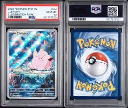 Pokemon TCG Clefairy 094/088 Me03: Perfect Order Illustration Rare Holo PSA 10 - Image 3